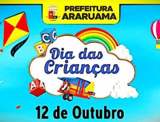 Prefeitura promete uma linda festa para comemorar o Dia das Crianças em três locais diferentes