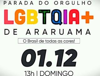 Parada do Orgulho LGBTQIA + de Araruama acontecerá na Praça de Eventos da Pontinha 