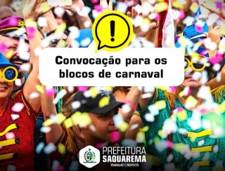 CONVOCAÇÃO - CARNAVAL 2025 