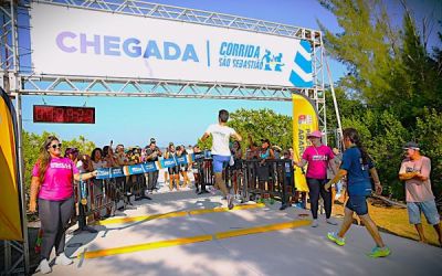 Corrida de São Sebastião reúne 600 atletas em disputa na Orla Oscar Niemeyer 