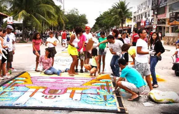 Prefeitura de Araruama abre inscrições para confecção dos tapetes de sal em comemoração ao dia de Corpus Christi